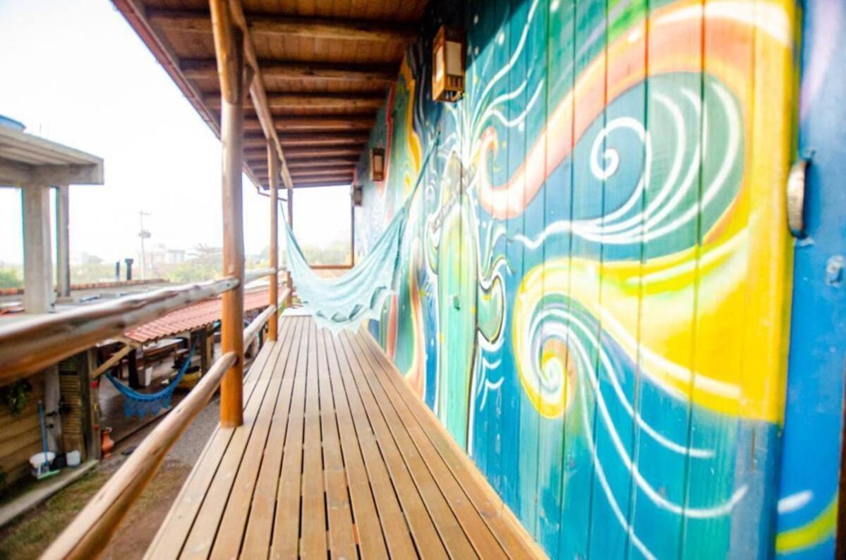Hostel Quintal do Rosa Praia do Rosa Exterior foto